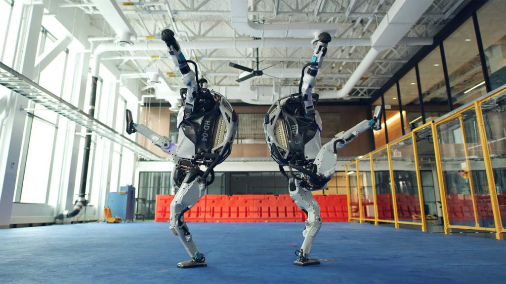 Watch: Boston Dynamics Robots Dance to "Do You Love Me"
