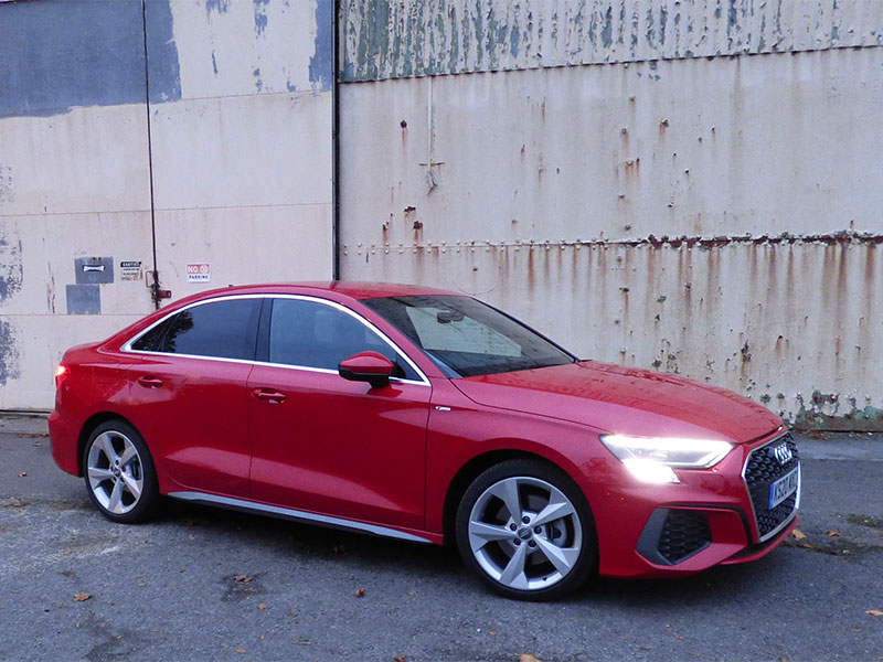 Audi A3 S-Line saloon – a very tempting package