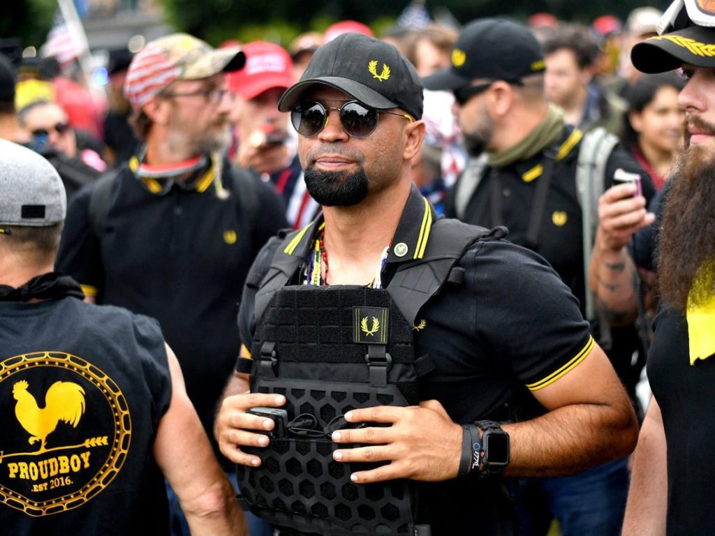 Leader of Proud Boys Far-Right Group Arrested in Washinton
