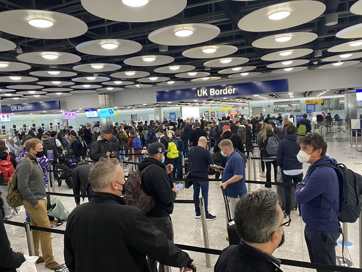 ‘Mutiny’ At Heathrow As Frustrated Passengers Leap Over Barriers