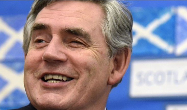 Gordon Brown Tipped To Be Scotland's Saviour