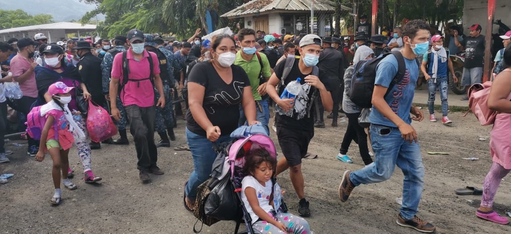 Guatemala Will Use Force Against Year's First US-bound Migrant Caravan