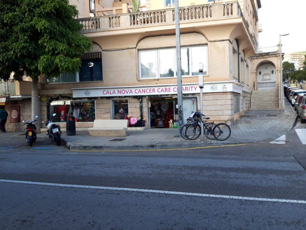 The Cala Nova Cancer shop