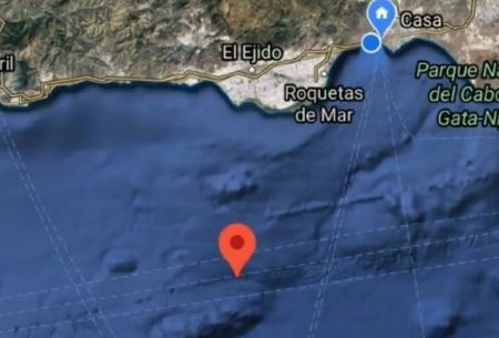 Guardia Civil Search for Two Missing People in A Boat off the Almeria coast