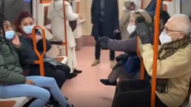 WATCH: Video Captures Heated Row on Madrid Metro Over Facemasks
