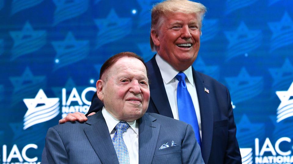 Billionaire Businessman and Trump Backer Sheldon Adelson Dies Aged 87