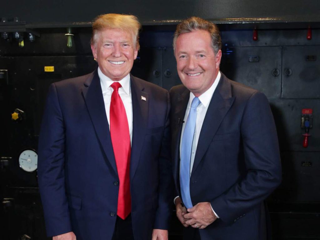 Donald Trump Pranked By Piers Morgan Impersonator