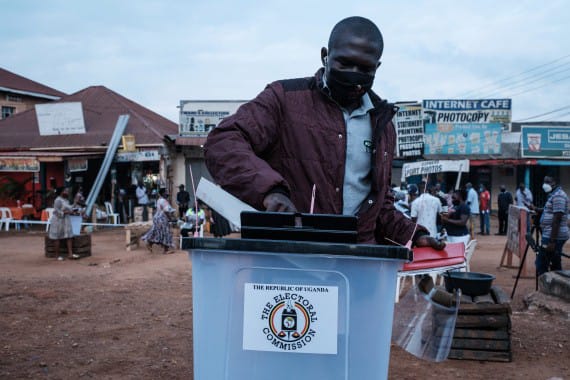 Internet Blocked in Uganda as Polls Close in Volatile Election