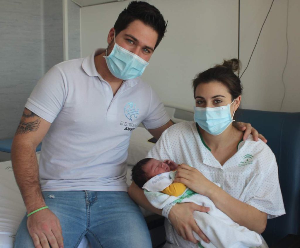 Baby Juan Antonio makes history at Axarquia Hospital
