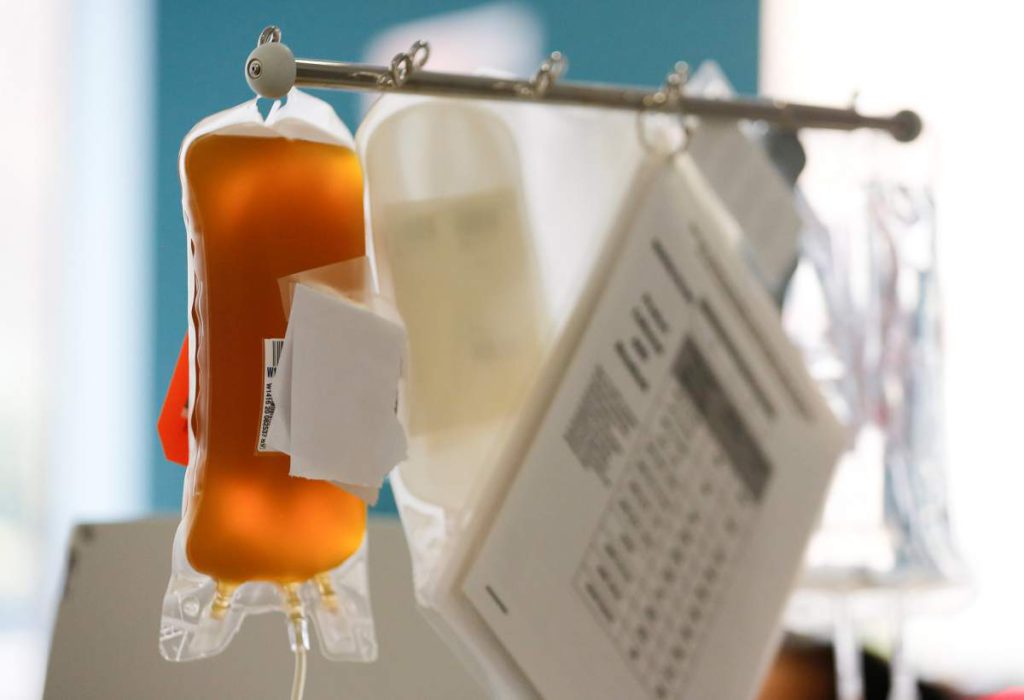 Survivors' blood plasma reduces severe Covid cases by 60%, study finds