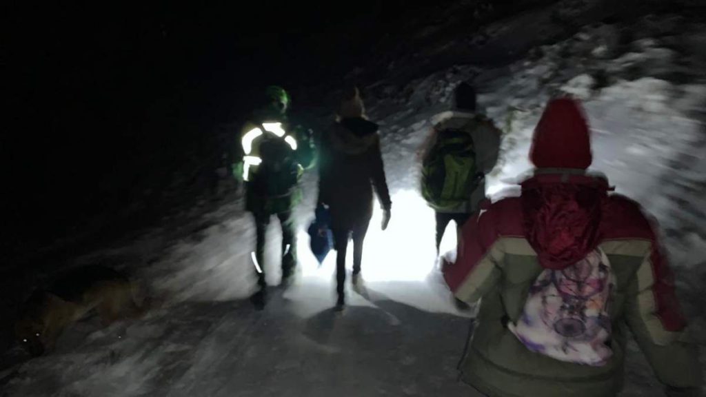 Youths rescued from freezing Navacerrada mountain