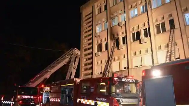 Romanian Hospital Fire Leaves 4 Covid Patients Dead