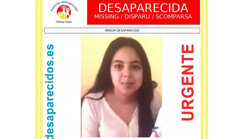 Appeal for information in disappearance of 14-year-old girl in Almeria