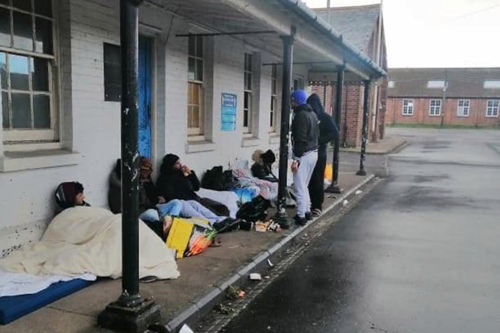 Massive Covid Outbreak At UK Asylum Seeker Camp