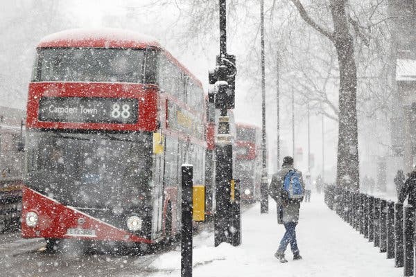 UK Weather: ‘Polar Snowbomb’ Could be Headed For The UK