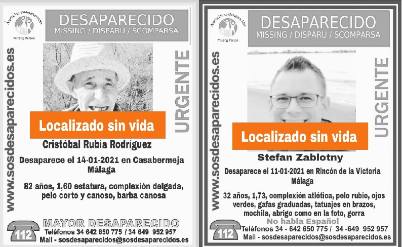 Two men reported missing from Axarquia area found dead