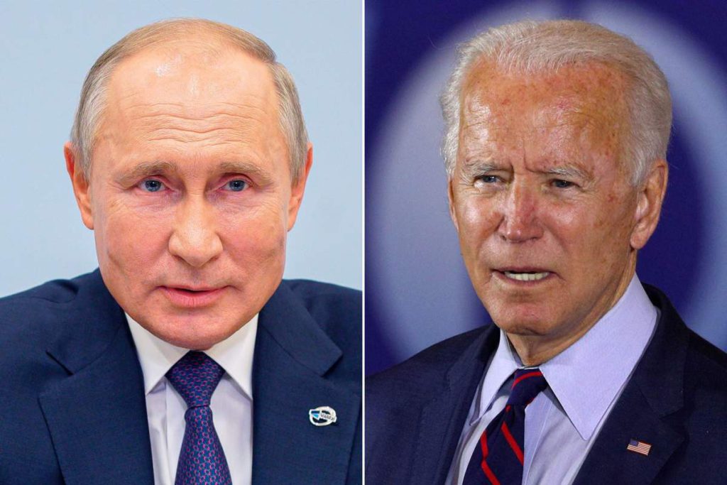 Biden Presses Putin On Sensitive Issues In First Call With Russian Leader