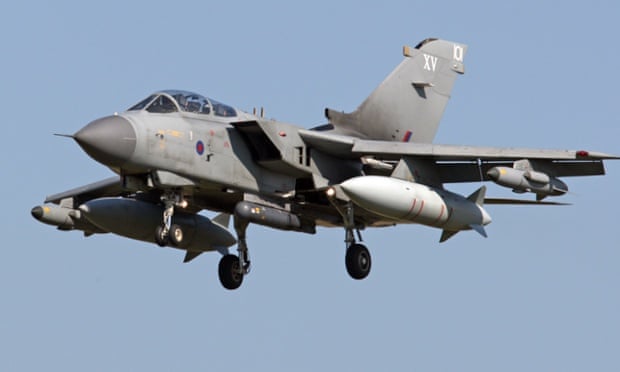 RAF Launch Laser Guided Bomb Strike Against ISIS Targets In Iraq