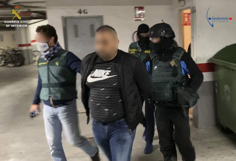 Guardia Civil Arrests Leader of Drug Gang in France