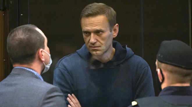 Russian Opposition Leader Alexei Navalny Handed 3.5 years In Jail