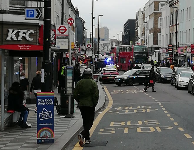 Police Swarm London High Street After Broad Daylight Stabbing