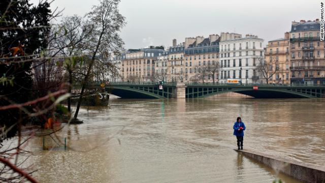 Paris Flooded As River Seine Breaks It's Banks