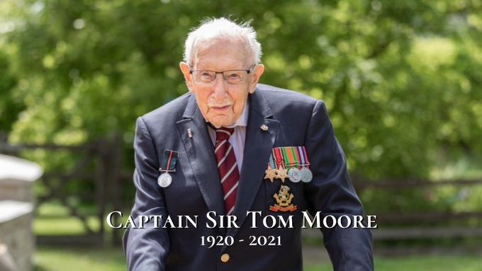 Captain Sir Tom Moore's Family Hid Online Abuse