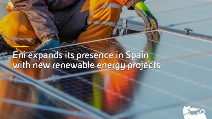 Eni to produce solar power in Spain