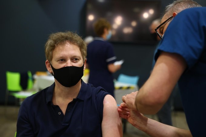 Grant Shapps Becomes First Cabinet Minister To Receive Coronavirus Vaccine