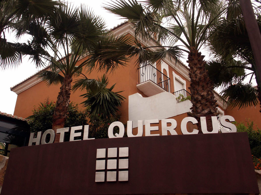The old Quercus hotel in Alcaidesa