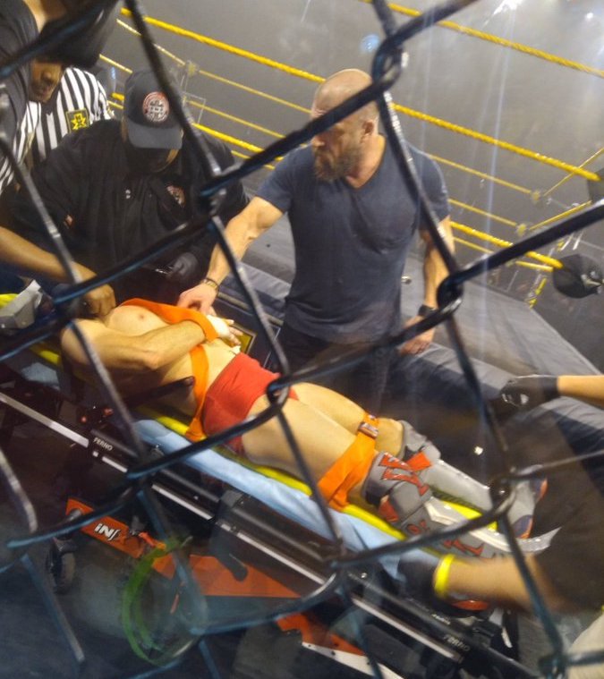 Diabetic WWE Wrestler Appears to Have Seizure After Match Leaving Fans Askin Whether it was Real or Fake