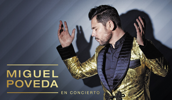 Spanish Flamenco Singer Miguel Poveda "In Concert" In Torrevieja