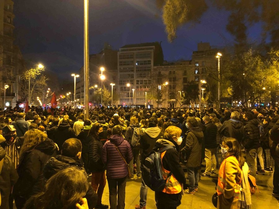 Barcelona And Madrid Brace For A Fifth Night Of Protests Over the Jailing Of Rapper Pablo Hasél