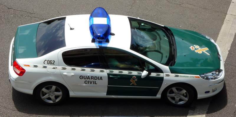 Off-Duty Guardia Civil Officer Prevents Woman Being Murdered