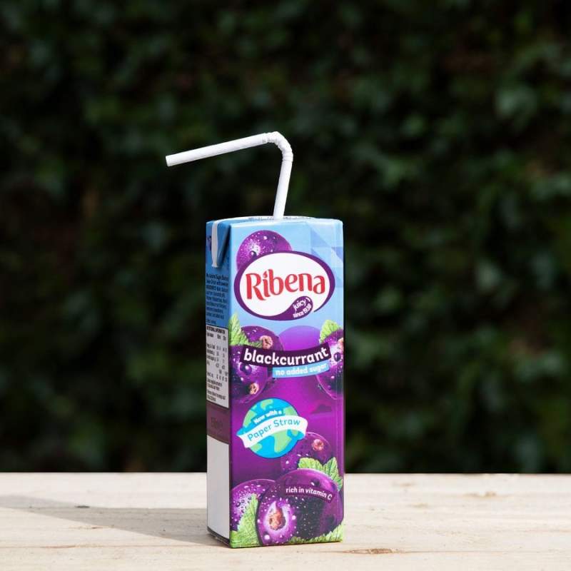 UK Favourite Ribena Helping the Environment by Switching to Paper Straws