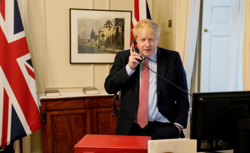 Boris Johnson Spoke With President Macron This Evening