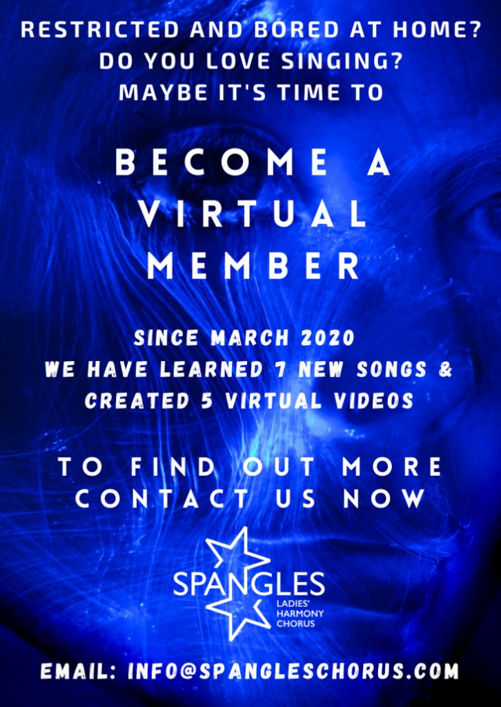 Become a Virtual Spangle with the Spangles Ladies' Harmony Chorus