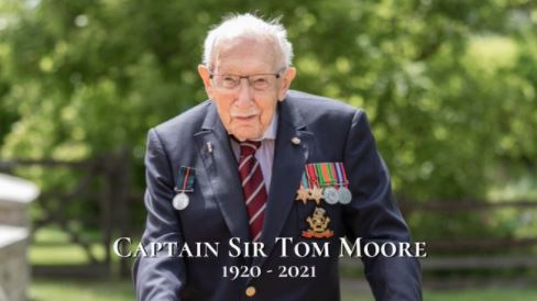 Captain Sir Tom Moore's Funeral Is Set to Take Place on Saturday
