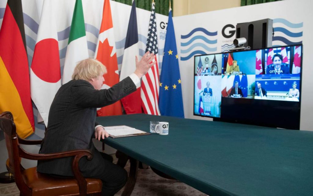 Biden And Johnson Cement 'Special Relationship' Cracking Jokes During G7 Summit Video Meeting