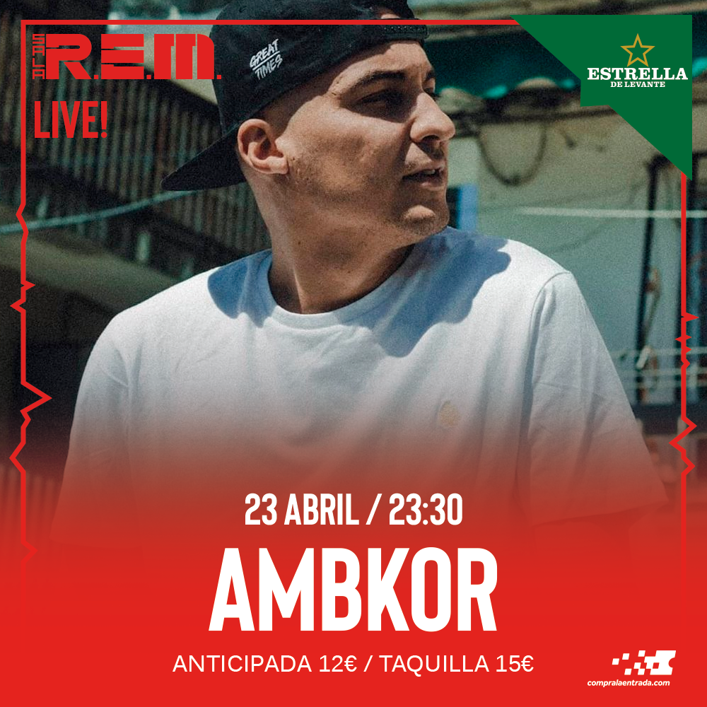 Barcelona Hip Hop Artist AMBKOR Set for Murcia Performance