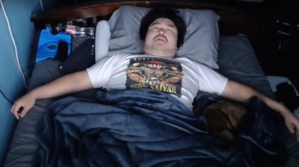 Youtuber earns thousands for letting people both him as he sleeps