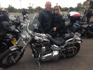 Tribute to biker killed during 'bucket list' charity ride