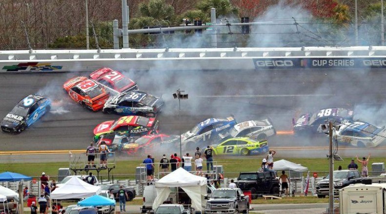 Daytona 500 Race Red Flagged On Lap 14 After Horror Crash