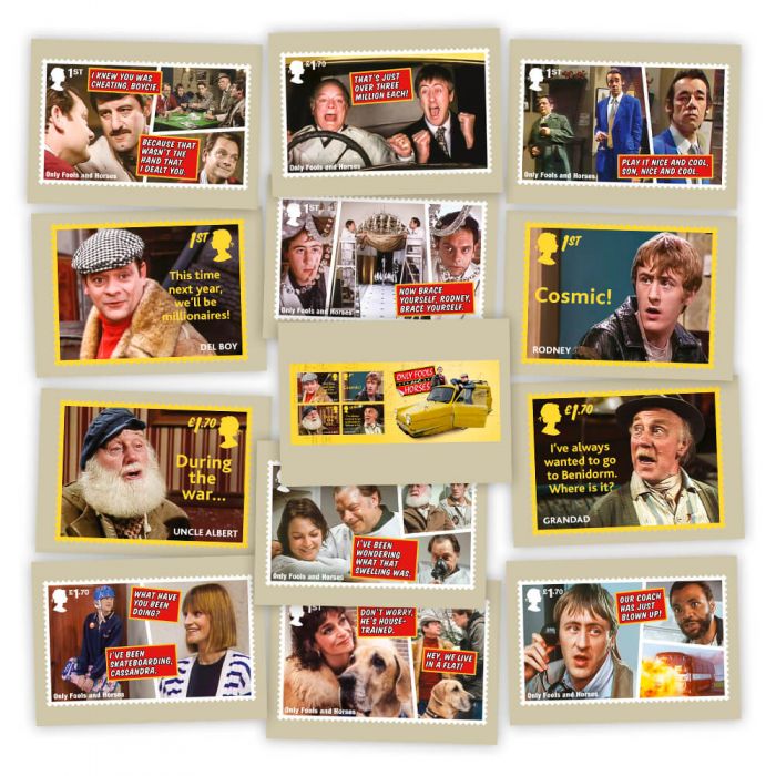 Only Fools and Horses: 40 years of comedy gold celebrated with Royal Mail stamps