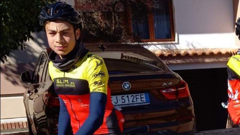 Promising Italian cyclist, Guiseppe Milone, 17, dies after being hit by lorry during training
