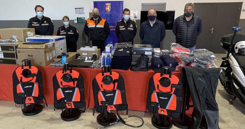 Antequera Civil Protection Receives €30,000 Worth Of New Equipment