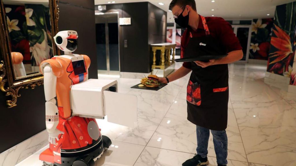 Robots In Johannesburg Hotel Serve Customers With COVID Symptoms