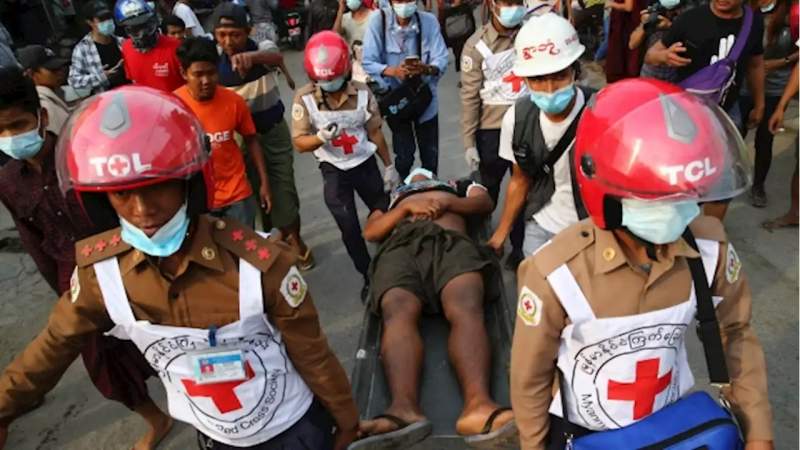 Three Reported Dead And Many Hurt As Myanmar Police Fire At Protesters