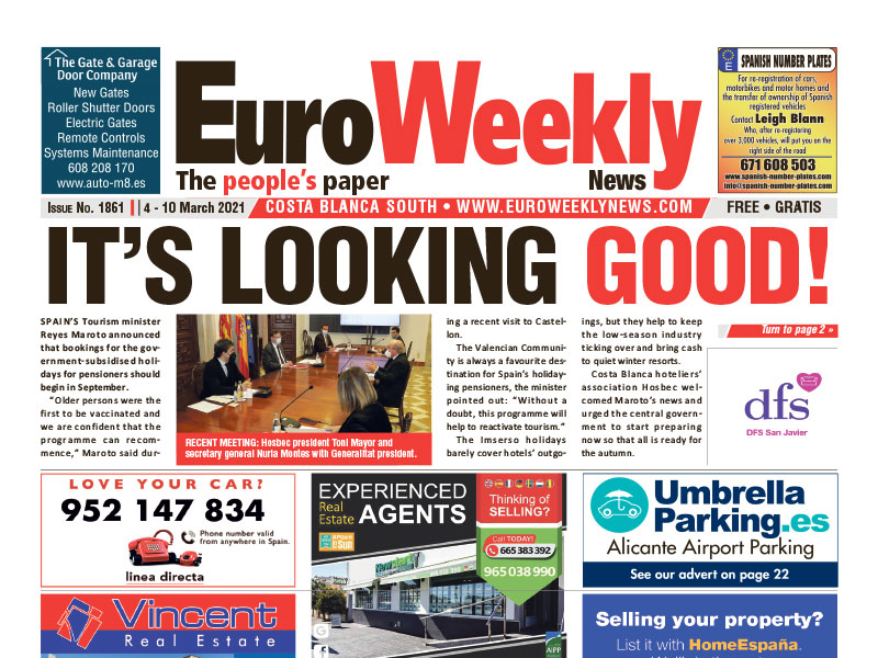 Costa Blanca South 4 - 10 March 2021 Issue 1861