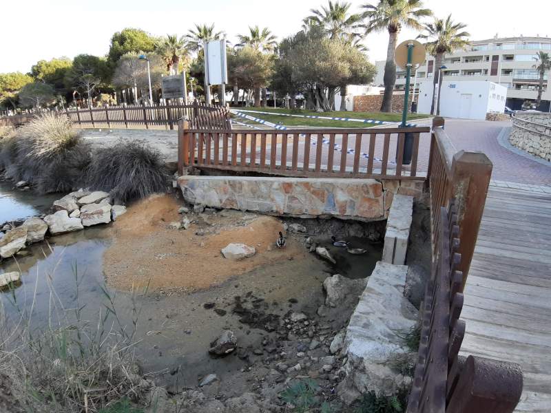 Repairs needed for Moraira bridge